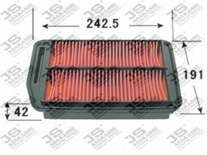 фильтр воздушный!\Honda Odyssey 2.4 K24A RB1/2 03-08/ Elysion K24A RR1/2 04> A881J JS ASAKASHI