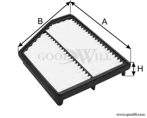 Фильтр воздушный AG103 AG 103 GOODWILL