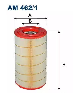 фильтр воздушный ! H460 D255 d132\ MAN TGL/TGM AM4621 FILTRON