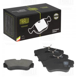 Колодки торм. VW Transporter T4 (90-) 129.7 мм без датчика диск. перед. (PF 1834 PF1834 TRIALLI