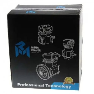 Компрессор МАЗ (2-х цилиндровый без шкива) LР-4851 MEGAPOWER 350-27-020 MEGA POWER