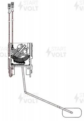 Датчик уровня топлива VSFS2507 START VOLT