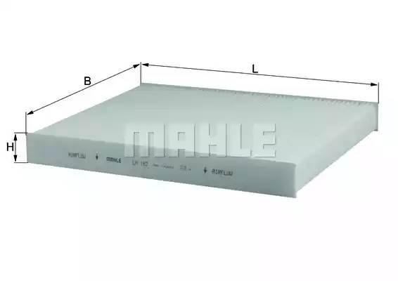 Фильтр воздушный салона VW T5 Multivan,Touareg (03-) MAHLE LA182 MAHLE KNECHT