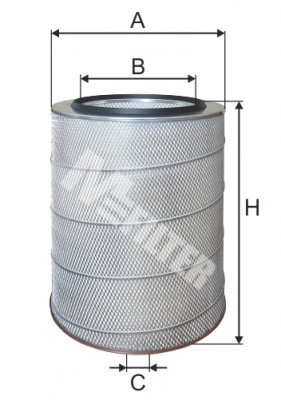 фильтр воздушный ! 515-327.5/215.7 \Iveco Eurotech/Eurostar/Cursor E43/47/52 A527 MFILTER AUTOMOTIVE FILTERS