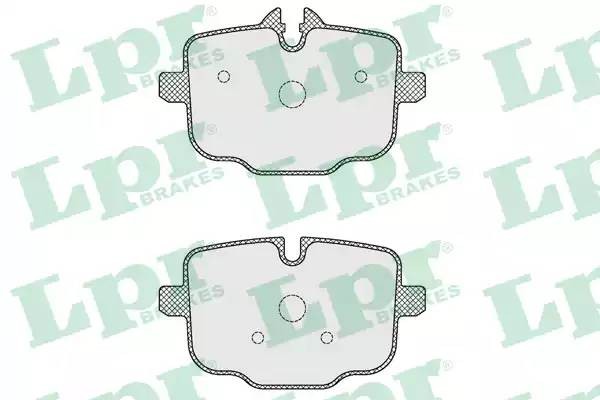 Комплект тормозных колодок 05P1631 05P1631 LPR