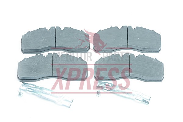 колодки дисковые! с пластинами и болтами WVA29174 250x107x29 \RVI, VOLVO MDP3174K MERITOR