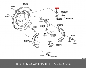 ШАЙБА 47456-35010 TOYOTA