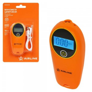 Манометр шинный цифровой 10атм. AIRLINE AEAS008 AIRLINE