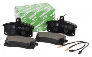 Колодки тормозные диск.(2 датчика в комплекте) ВАЗ 2110-2112, 1117-1119 FD-P2005 FDP2005 PILENGA