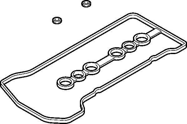 прокладка клапанной крышки!\ Toyota Corolla/Avensis 1.4/1.6 16V DOHC 99> 457.380 ELRING
