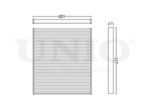Фильтр салонный FLT-40081 UNIO