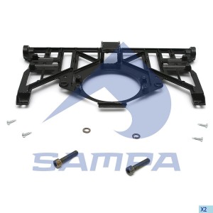 Плата крепления зеркала правая 124/144(SER.4) ('96-'04) / SER.4R/P/T('04-) 045081 SAMPA