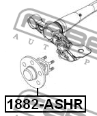 Ступица 1882-ASHR 1882-ASHR FEBEST