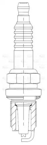 Свеча зажигания для а/м Daewoo Matiz (98-) 0.8i (VSP 0504) VSP 0504 START VOLT