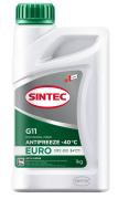 Антифриз зеленый -40C 1кг G11 Euro SINTEC 990553 SINTEC