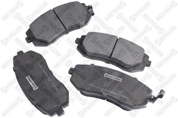 колодки дисковые передние! антискрип. пл.\ Subaru Impreza/Forester/Legacy 1.5-2. 000-006B-SX STELLOX