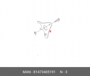 Держатель 81473405191 MAN