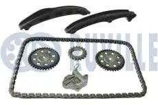 Комплект цепи ГРМ (7 дет.) SEAT - SKODA - VW 1.2i 580133 RUVILLE