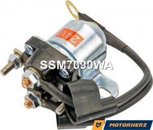 Реле втягивающее VOLVO стартера MOTORHERZ SSM7090WA MOTORHERZ