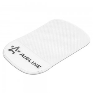 Коврик на панель приборов противоскользящий (92х145 мм) "AIRLINE" (прозрачный) ASM-T-02 AIRLINE