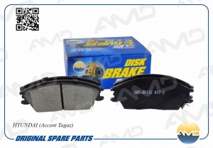 Колодки тормозные дисковые HYUNDAI Accent Tagaz AMDBF132 AMD.BF132 AMD