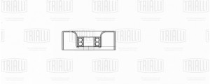 Ролик привод. ремня Mercedes E (W210) (95-) 2.0i/3.2i [M111; 104] (только ролик  CM 5356 TRIALLI