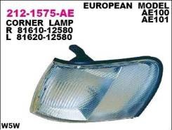 COROLLA '92-97 УКАЗ.ПОВОРОТА УГЛОВОЙ ЛЕВ (DEPO) БЕЛЫЙ 212-1575L-AE DEPO