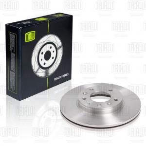 Диск торм. Mazda 6 (02-) перед. d=283 (DF 250105)  2шт DF 250105 TRIALLI