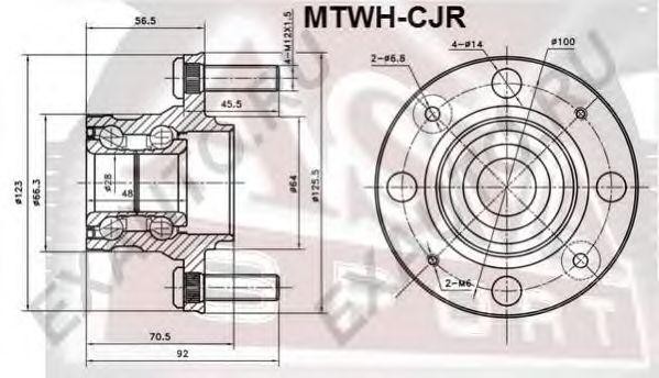 СТУПИЦА [12] MTWHCJR MTWH-CJR ASVA