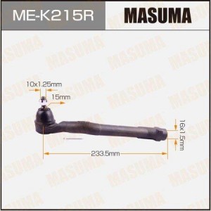 наконечник рулевой правый!\ Hyundai Tucson IX35 09> ME-K215R MASUMA