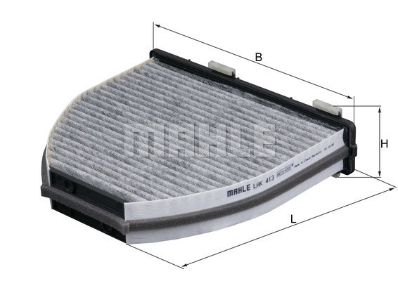 Фильтр салонный LAK413 LAK413 MAHLE KNECHT