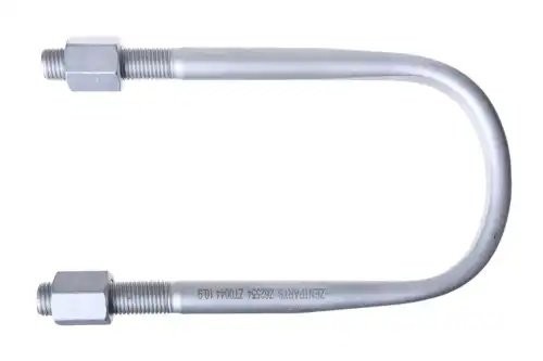 стремянка рессоры! с гайкой 150xM22x2.5x281-U плоская сверху \ BPW axle Z62554 ZENTPARTS
