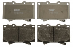 Колодки тормозные TOYOTA Land Cruiser передние (4шт.) TRW GDB3197 TRW