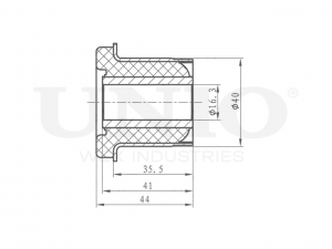С/блок передней рессоры RMP-20485 UNIO