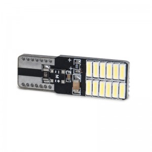 к-т ламп! светодиодных C020 Т10, белый (W2.1x9.5d) CANBUS 24SMD 4014 12-24V блис A78452S AVS
