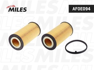 Фильтр масляный (вставка) AUDI A3/A4/TT/SKODA OCTAVIA/VW G5/PASSAT 2.0/2.5 03- ( AFOE094 MILES
