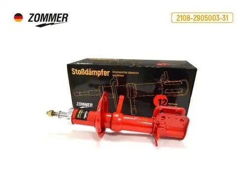 Амортизатор ВАЗ 2108, 2115 передний (левый) 2108-2905003-31 ZOMMER