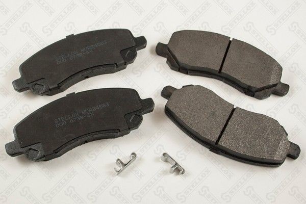 колодки диск. перед.!\ BAIC, Dodge Caliber, Jeep Compass 1.8i/2.0/2.4 06> 000-673B-SX STELLOX