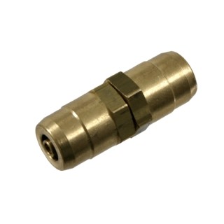 соединитель прямой для трубок D9x1.5-D9x1.5 !(латунь) L47 неразъемн. \ 06253 FEBI BILSTEIN