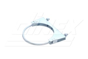 Хомут глушителя прутковый  U-CLAMPS O 127,0  (цинк) DINEX 90127 DINEX