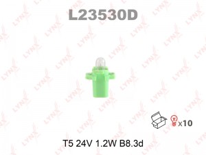лампа! T5 24V 1.2W B8.3d\ L23530D LYNXAUTO