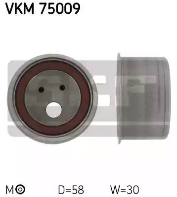 ролик натяжной ремня ГРМ!\ Mitsubishi Carisma/Colt/Pajero, Volvo S40 1.8 16V 92> VKM75009 SKF