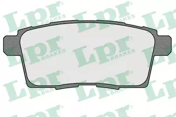 Комплект тормозных колодок 05P1572 05P1572 LPR