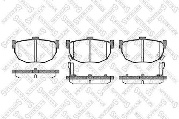 294 32 !колодки дисковые з.\ Kia Cerato 1.6/2.0CRDi 04> 305-032-SX STELLOX