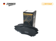Колодка тормозная передняя HYUNDAI Sonata / Elantra (к-т) Z5810138A81 ZOMMER