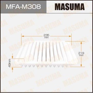 фильтр воздушный!\ Mitsubishi Magna/Verada 3.5/i 03-05 MFAM308 MASUMA