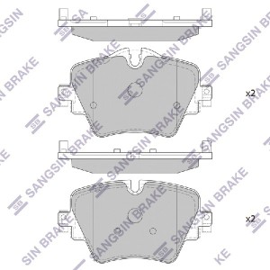 Колодки тормозные BMW X1 F48/ 2 F45/46 передние SP4129 SP4129 SANGSIN
