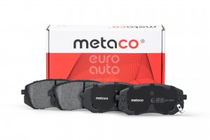 Колодки тормозные передние к-кт 3000487 METACO