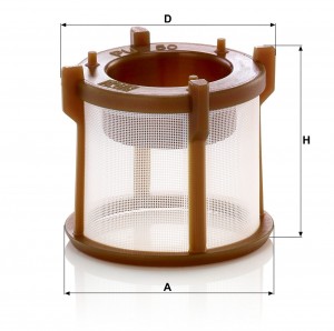 Фильтр топливный грубой очистки PU 50 X MANN FILTER