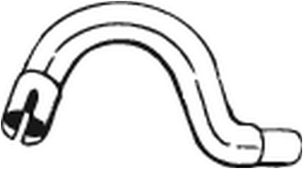 Труба выхлопная VOLVO 740/940 BOSAL 733-945 BOSAL